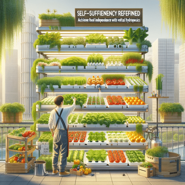 Self-Sufficiency Redefined: Achieve Food Independence with Vertical Hydroponics