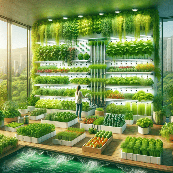 Green Living Made Easy: The Benefits of Hydroponic Vertical Gardens