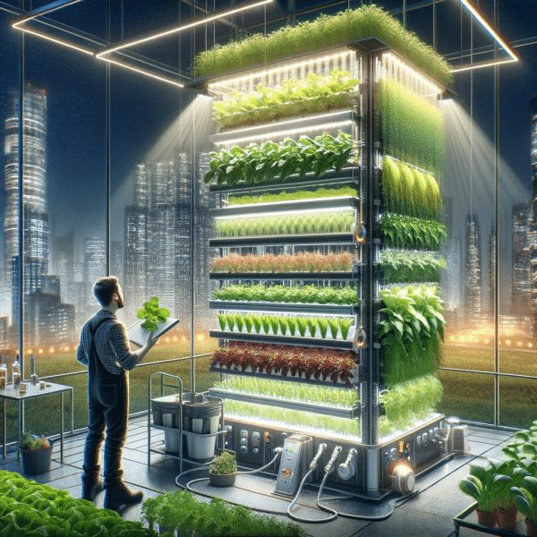 Vertical Farming Revolution: Growing More with Less Space and Resources