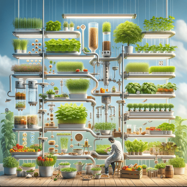 From Seed to Plate: The Journey of Food in Your Hydroponic Vertical Garden